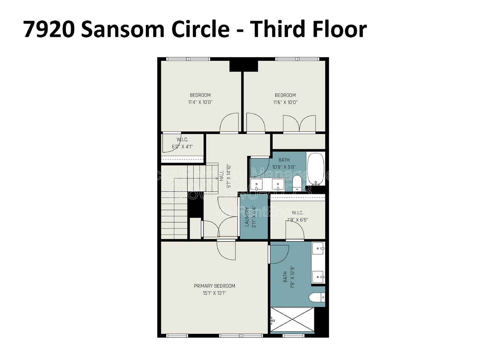 Like-New 4BR Townhome with Garage, Deck & Modern Finishes – Prime Location! property image